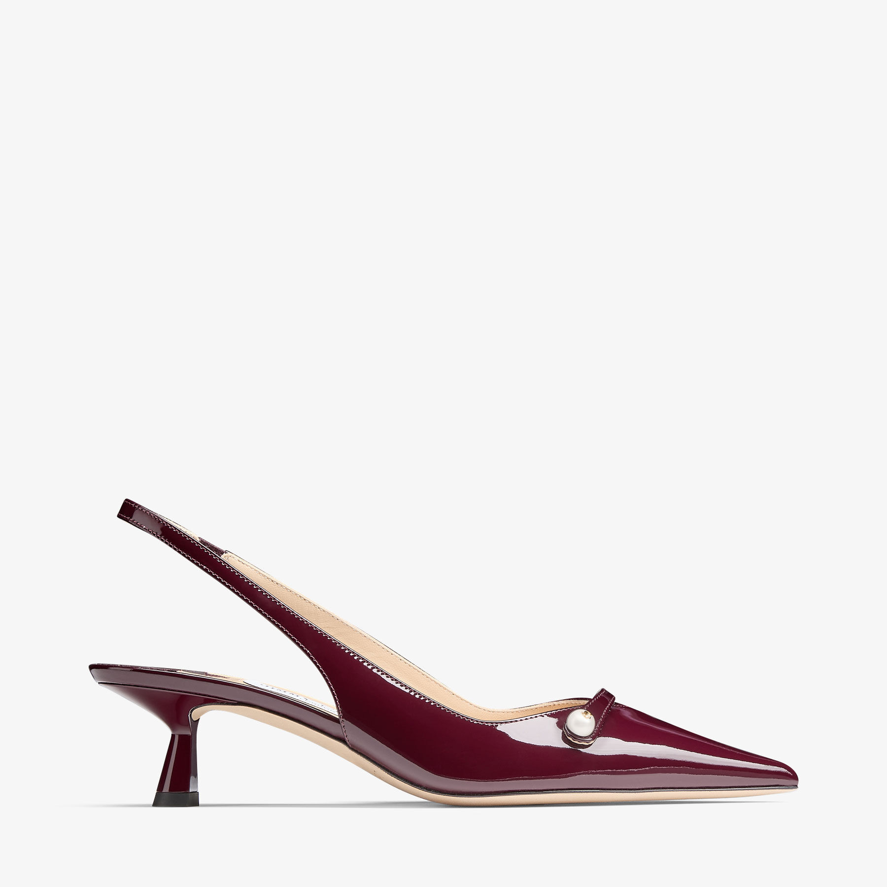 Shop Jimmy Choo Amita 45 In Garnet