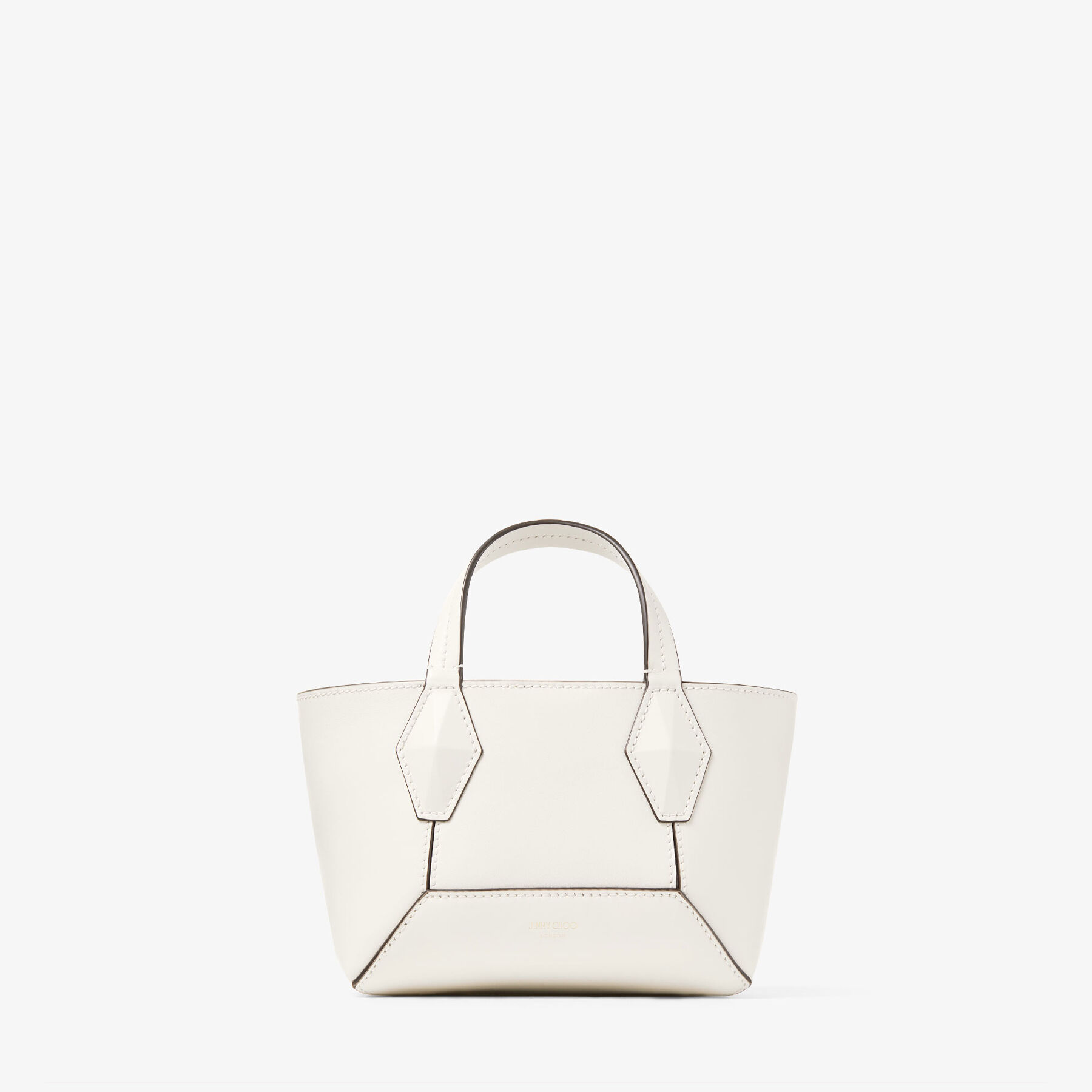 Jimmy Choo Diamond Tote Xs In Neutral