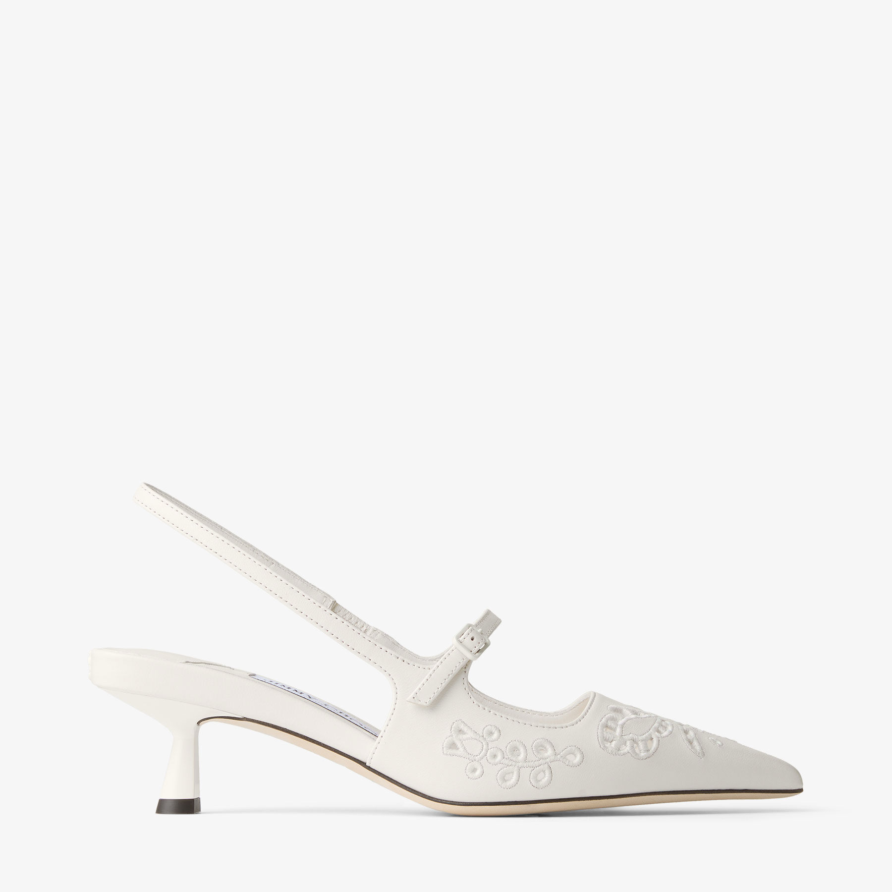Jimmy Choo Didi 45 Leather Slingback Pumps
