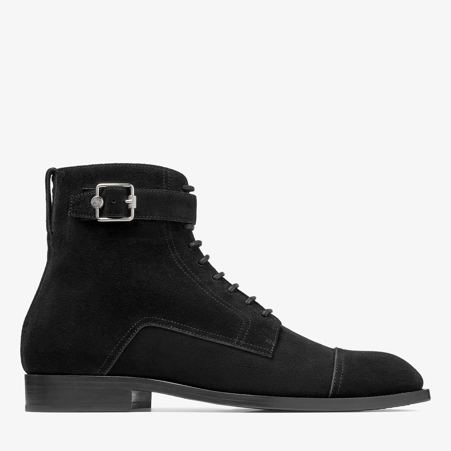 Shop Jimmy Choo Finnion Lace Up Boot In Black