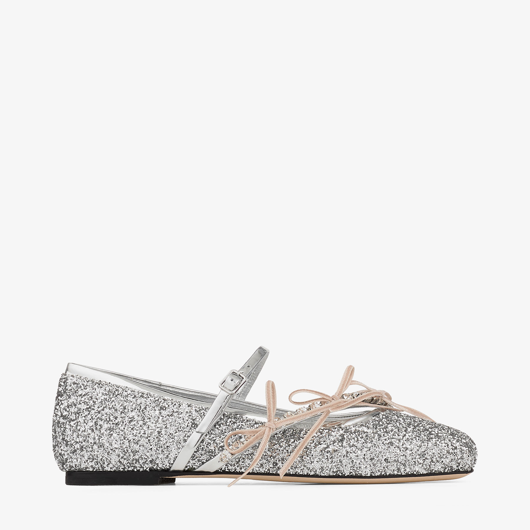 Jimmy Choo Square-toe Ballerina Shoes In Multi