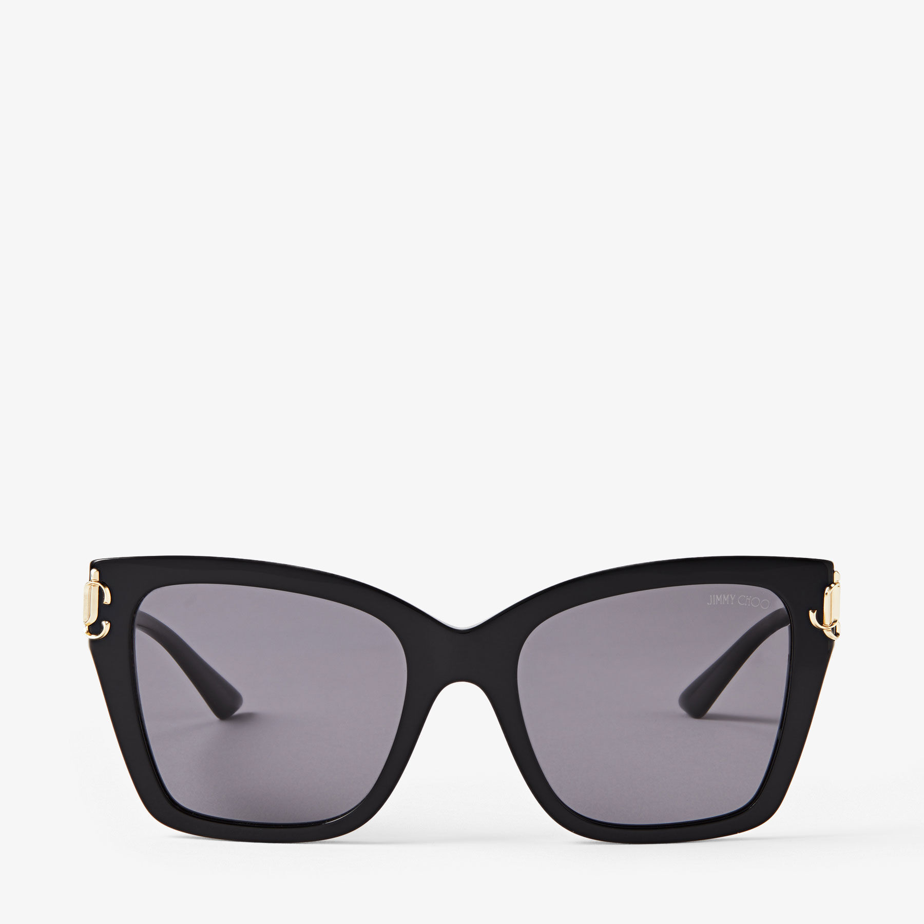 Shop Jimmy Choo Kira In E81 Polar Dark Grey