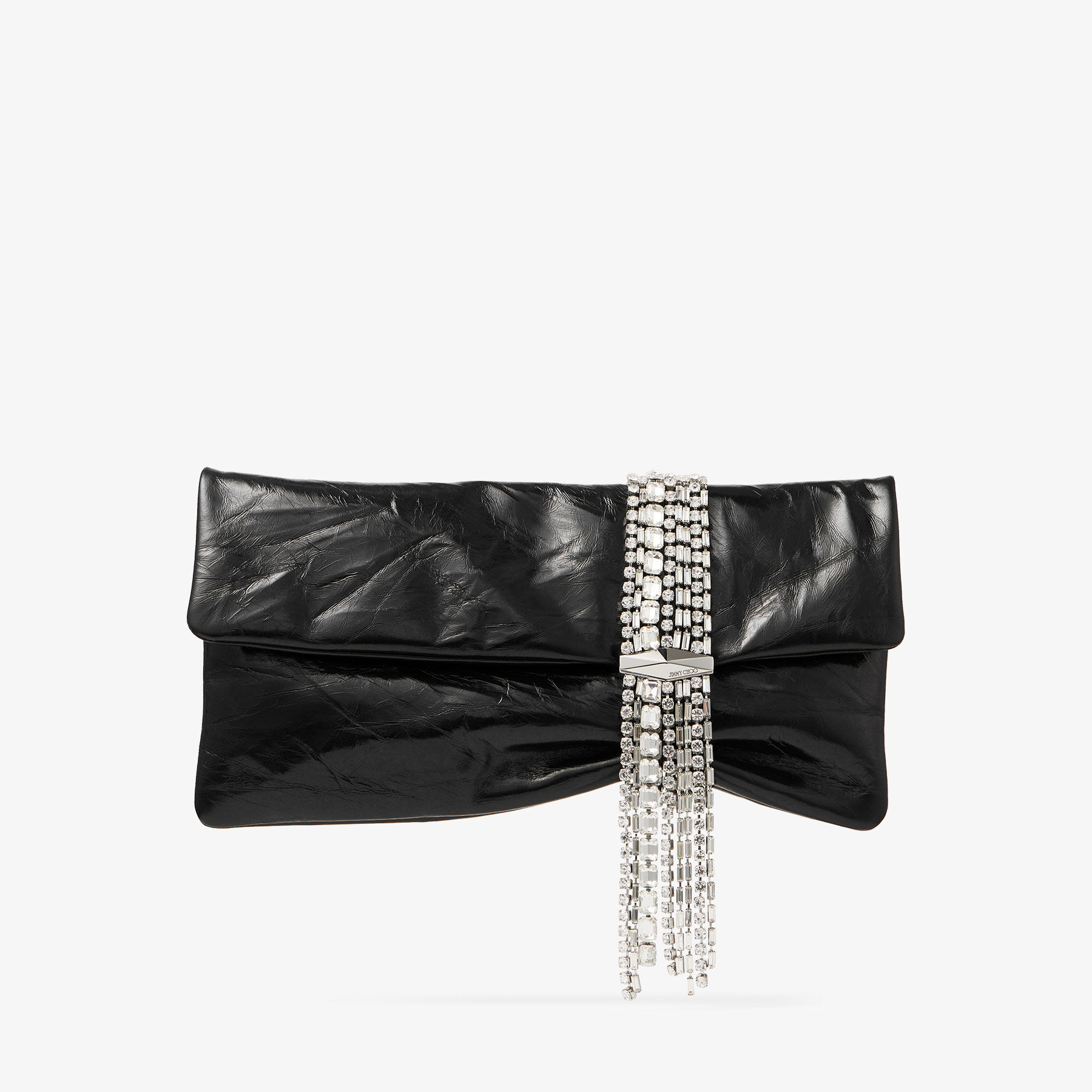 Shop Jimmy Choo Zandra In Schwarz/silber