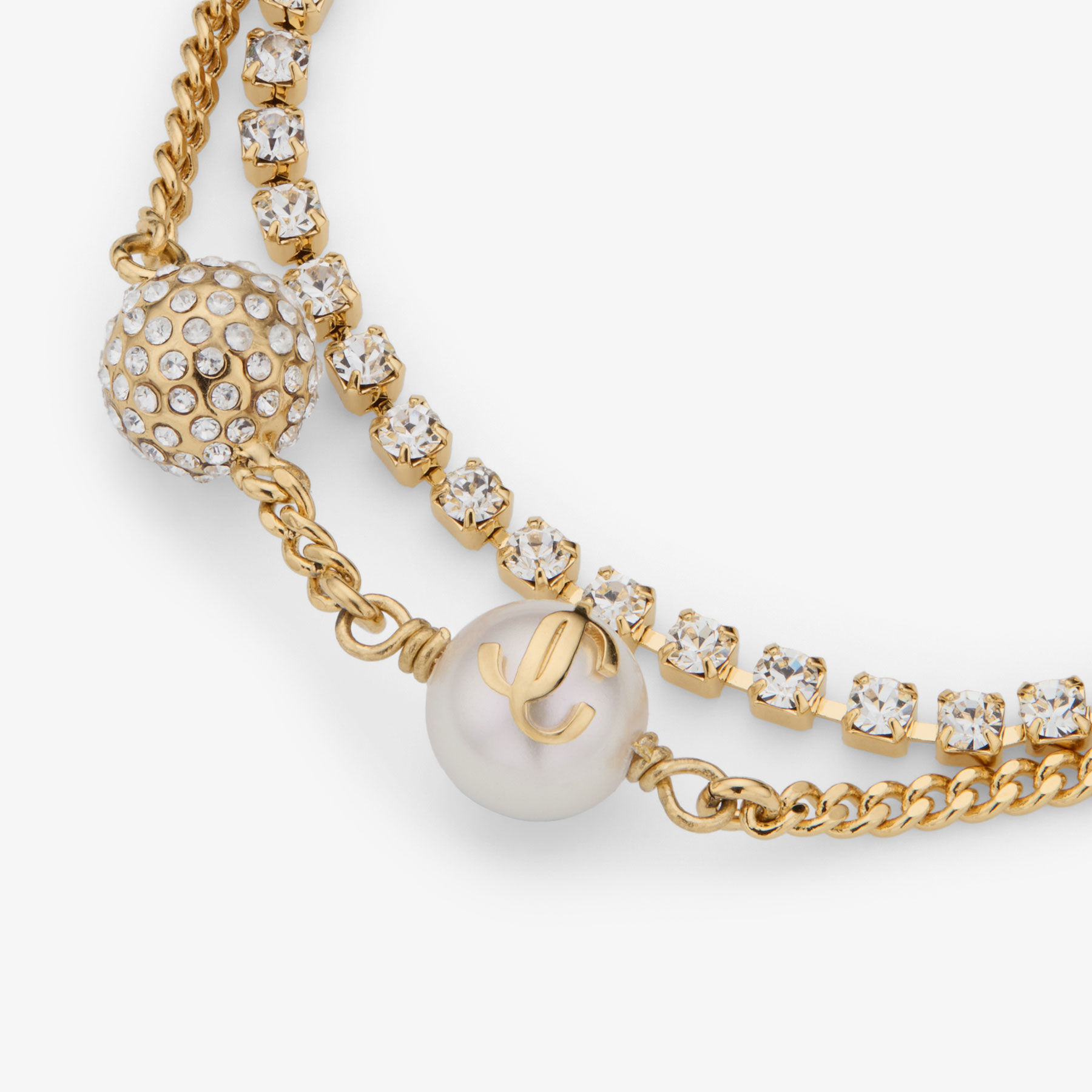Jimmy Choo Auri Chain Bracelet | Thumbnail 4 Jimmy Choo Auri Chain Bracelet | Thumbnail 4