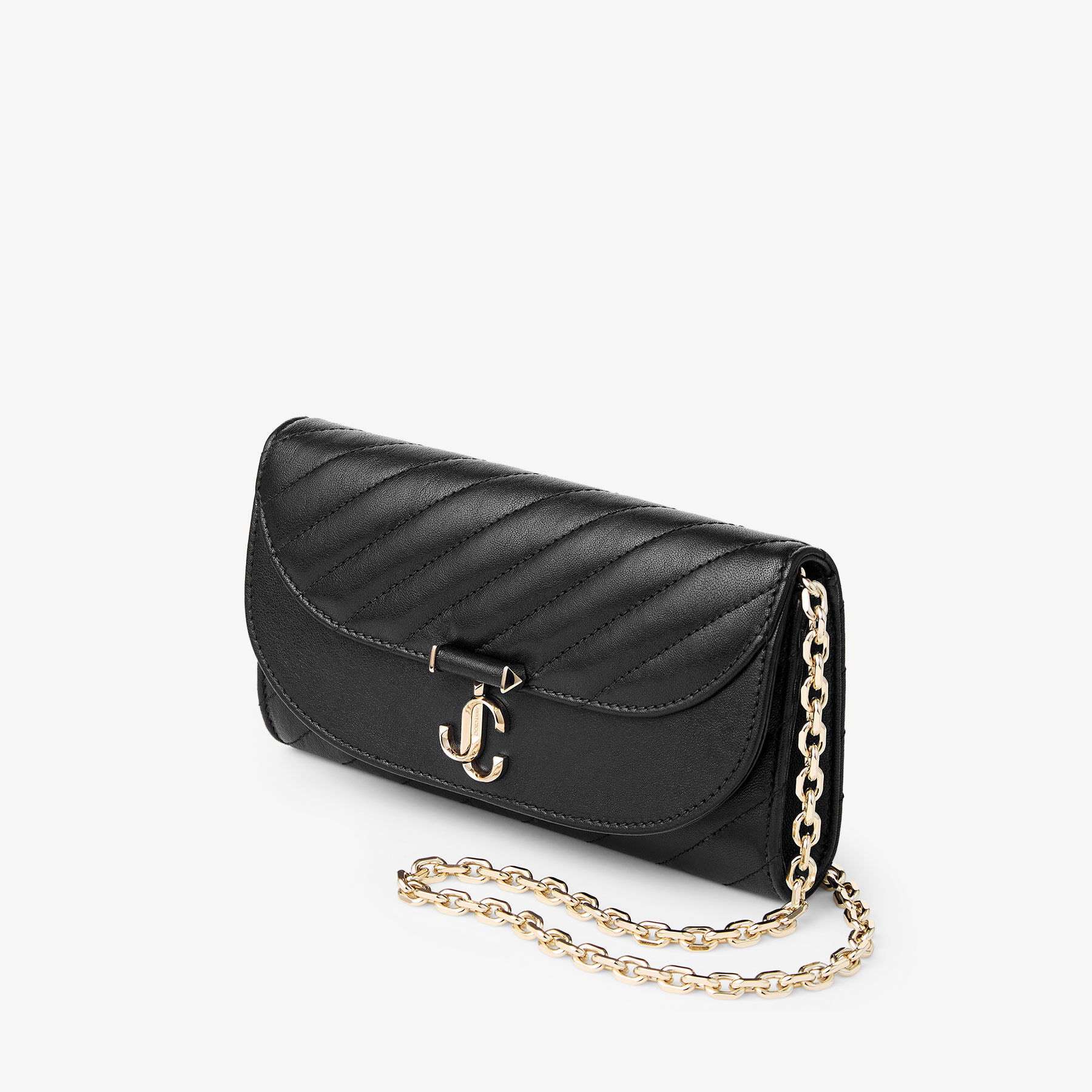 Jimmy Choo Curve Wallet With Chain | Thumbnail 3 Jimmy Choo Curve Wallet With Chain | Thumbnail 3