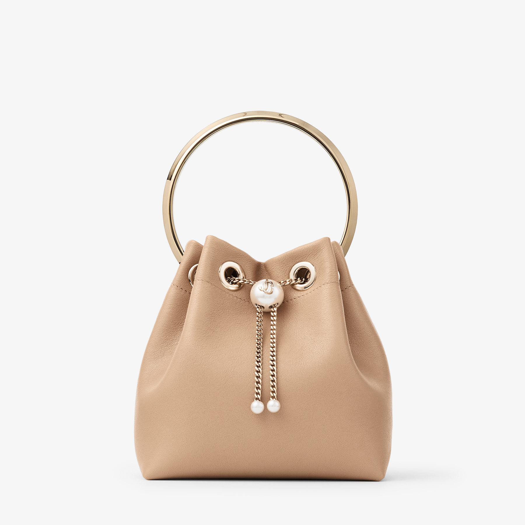 Jimmy Choo Bon Bon Golden Yellow Top Handle Bag