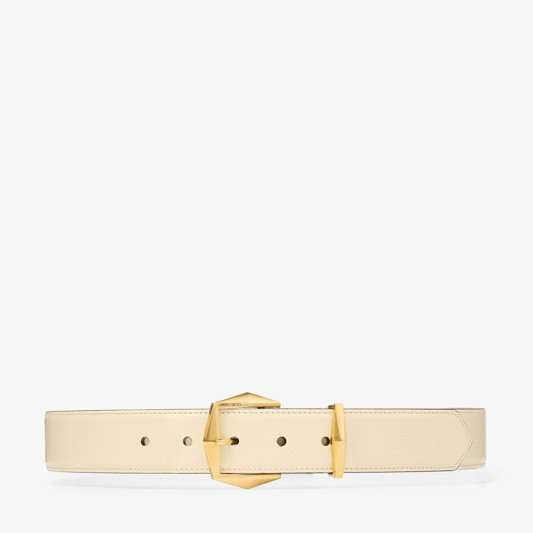 Jimmy Choo Diamond Buckle Belt