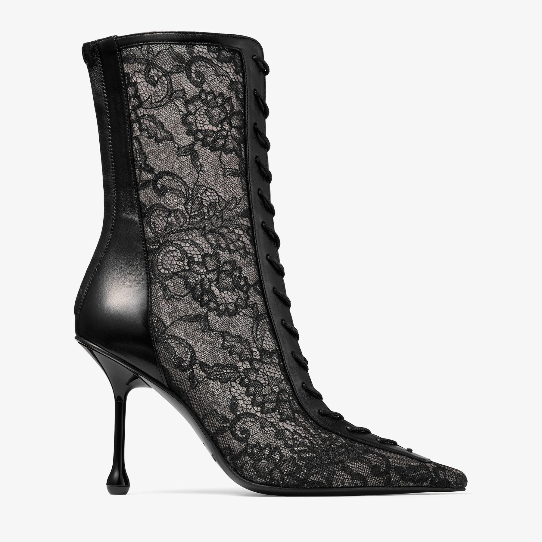 Jimmy Choo Scarlett 95 Black Ankle Boots