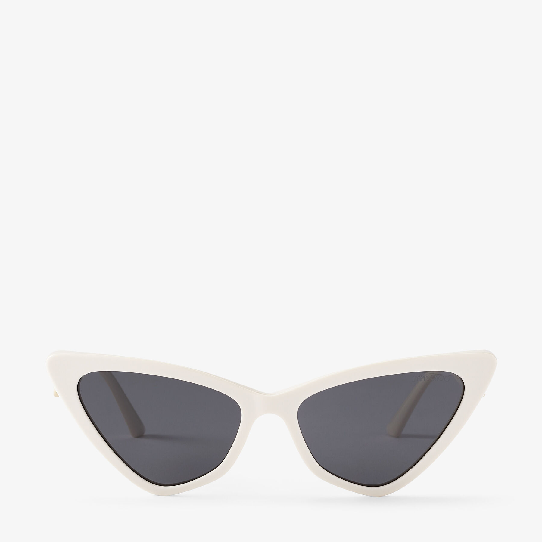 Jimmy Choo Sol Cat-eye Sunglasses In E87 Dark Grey