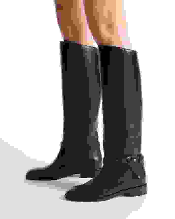 Jimmy Choo Lawton Knee Boot Flat