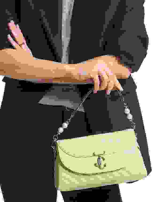 Jimmy Choo アベニュー カーブ トップ ハンドル