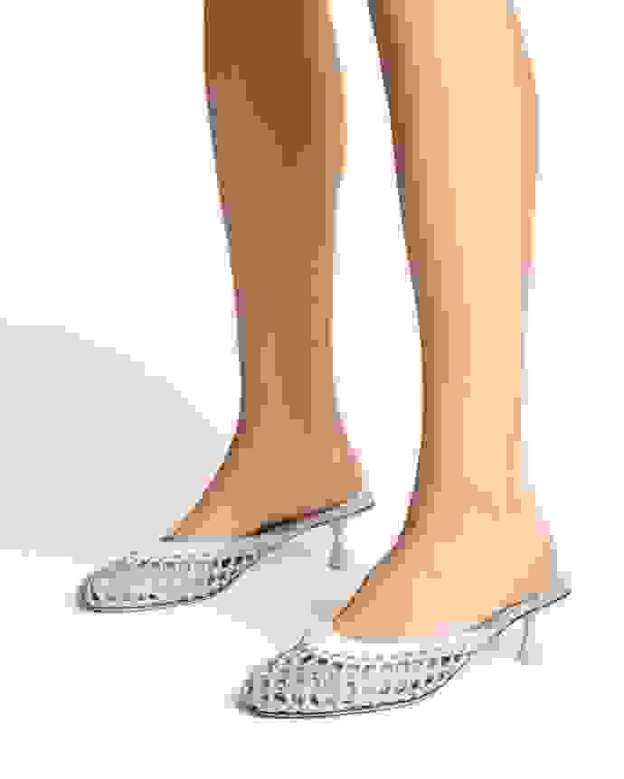 Jimmy Choo ピクシー ミュール ウーブン 50