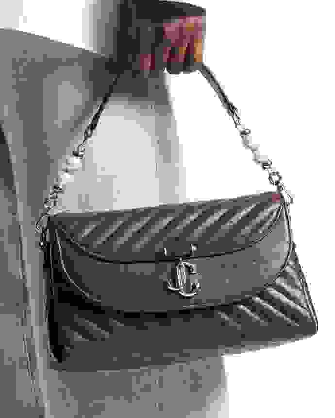 Jimmy Choo Curve Top Handle