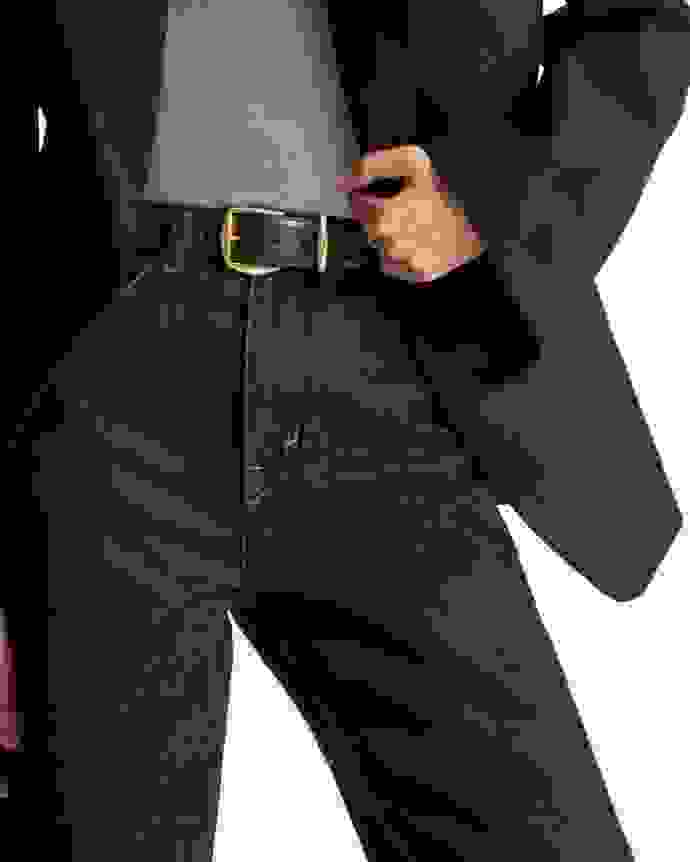 Jimmy Choo Diamond Buckle Belt