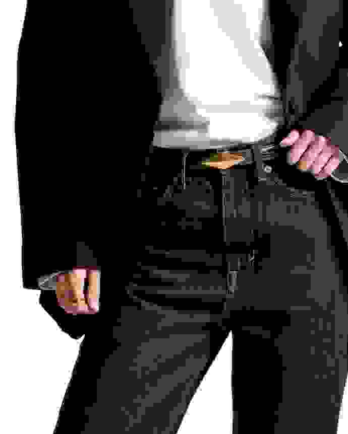 Jimmy Choo Diamond Clasp Belt
