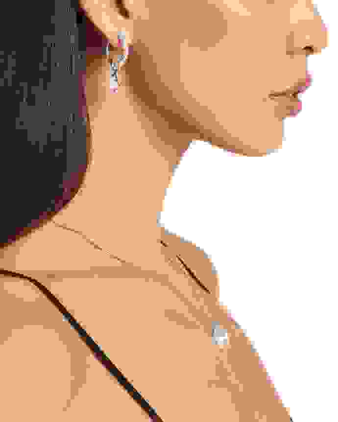 Jimmy Choo Heart Hoops