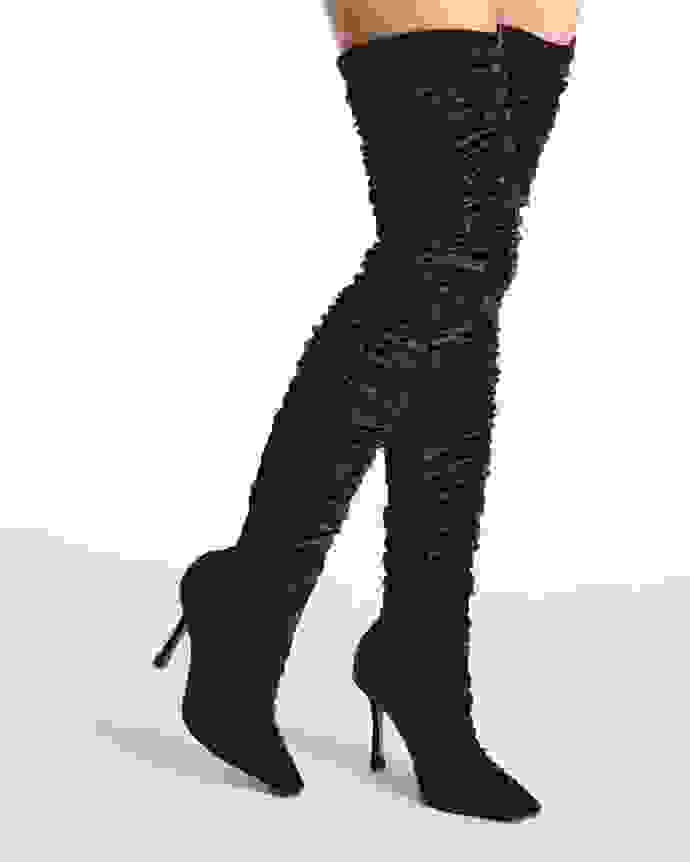 Jimmy Choo Lotta Over The Knee 100