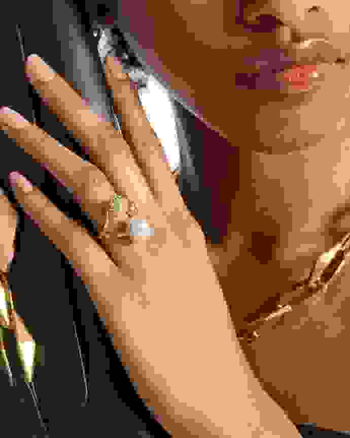 Jimmy Choo Multi Charm Ring