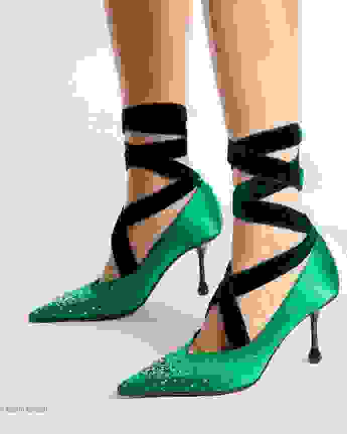 Jimmy Choo Sailor Neptune Pump 80