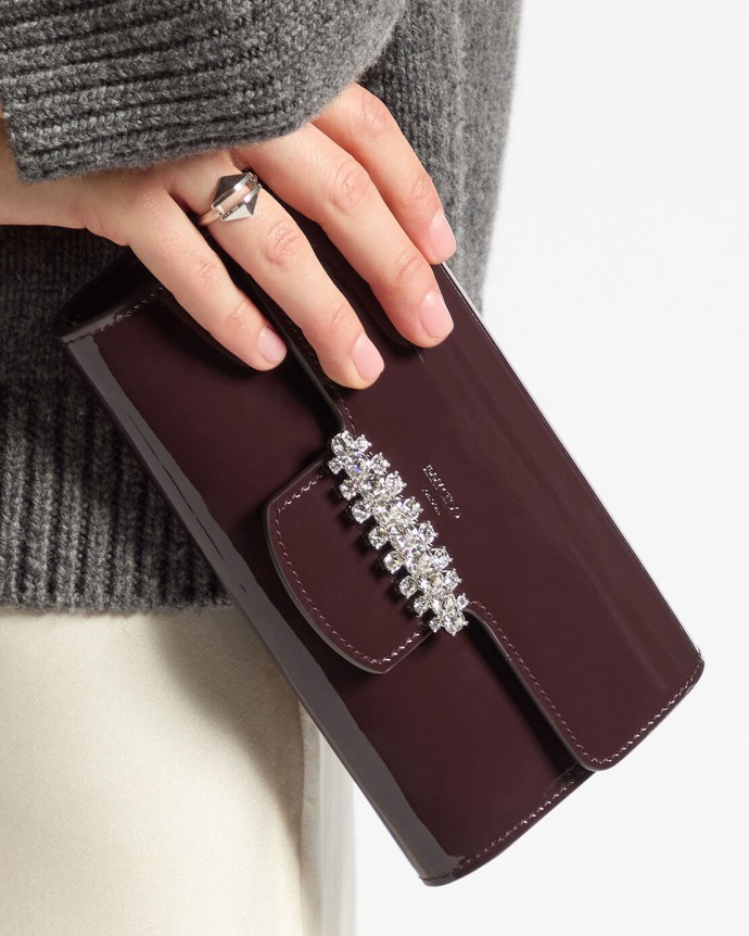 Jimmy Choo Bing Wallet With Chain