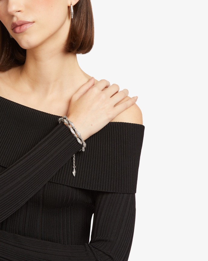 Jimmy Choo Diamond Chain Bracelet