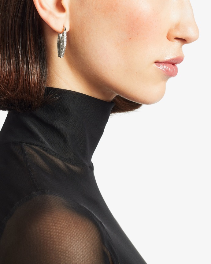 Jimmy Choo Diamond Chain Earring