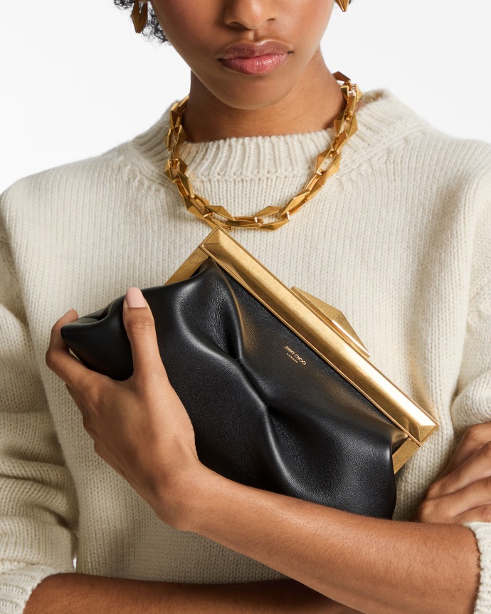 Jimmy Choo Diamond Frame Clutch Small