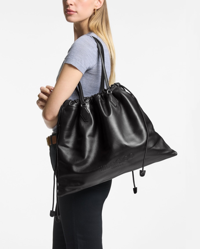 Jimmy Choo Drawstring Tote Large