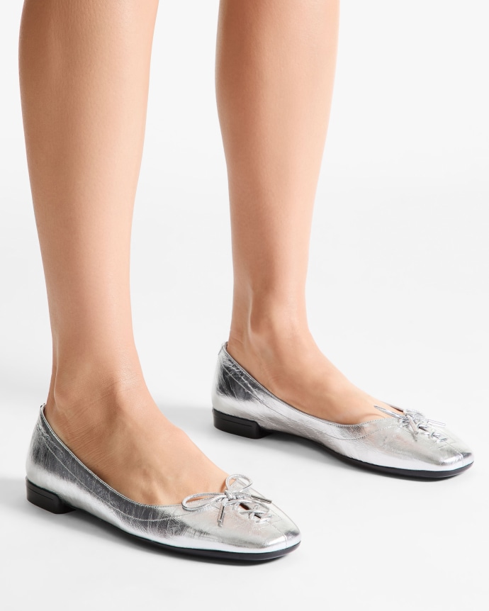 JIMMY CHOO デニムバレエシューズ フラットシューズ｜ローファー＆バレエシューズ｜ ジミーチュウ