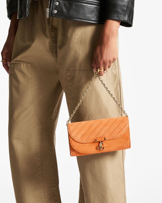 Jimmy Choo Curve Wallet With Chain