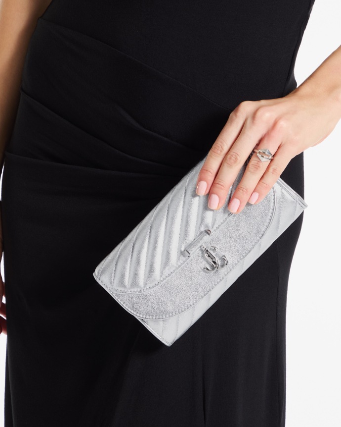 Jimmy Choo Curve Wallet With Chain