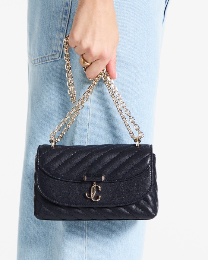 Jimmy Choo Curve Crossbody Klein