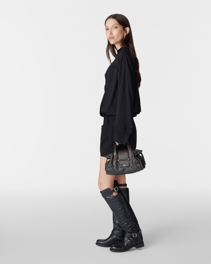 Jimmy Choo Biker Knee Boot