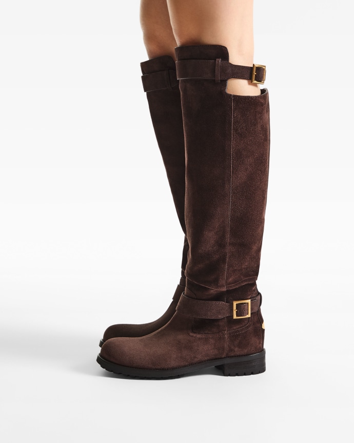 Jimmy Choo Biker Knee Boot