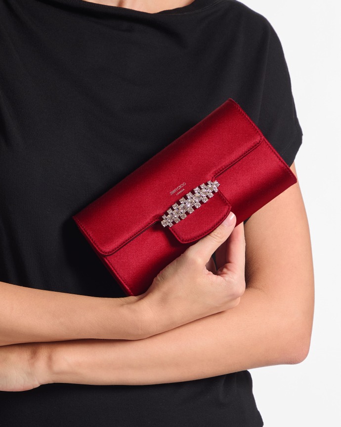 Jimmy Choo Bing Wallet With Chain