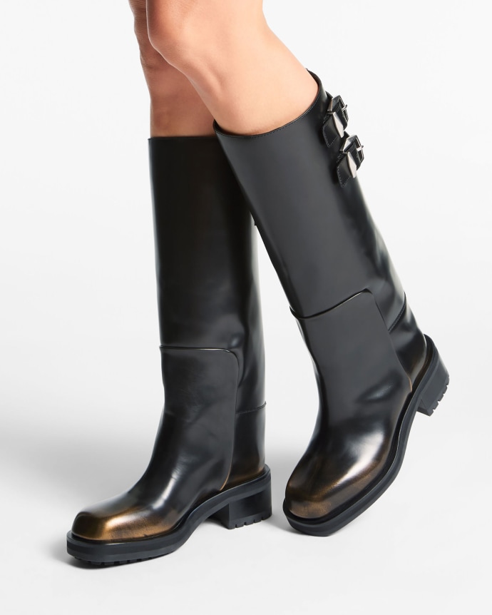 注目の Designer Women's Boots CHOO JIMMY | Boots Leather & Black | 靴
