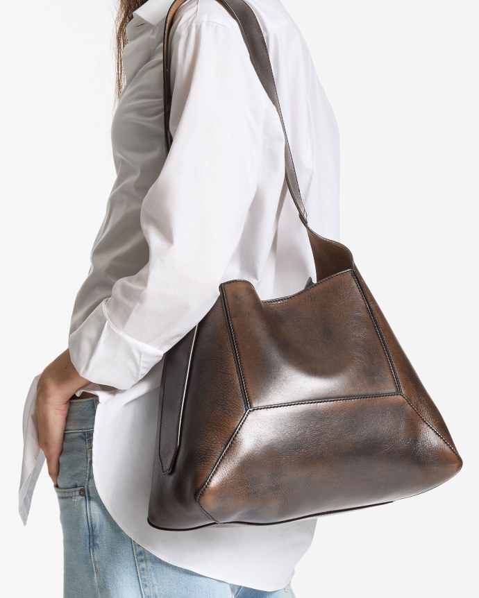 Jimmy Choo 다이아몬드 호보 미디엄