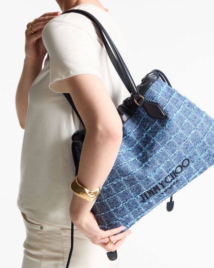 Jimmy Choo Drawstring Tote Medium