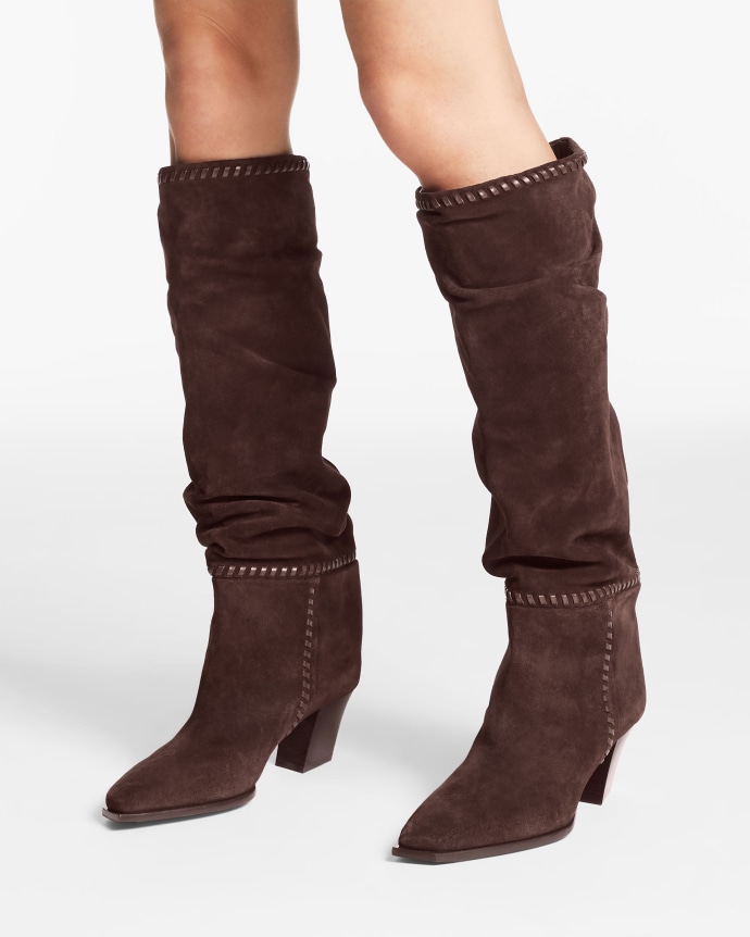 Jimmy Choo Hart Stitch Knee Boot 60