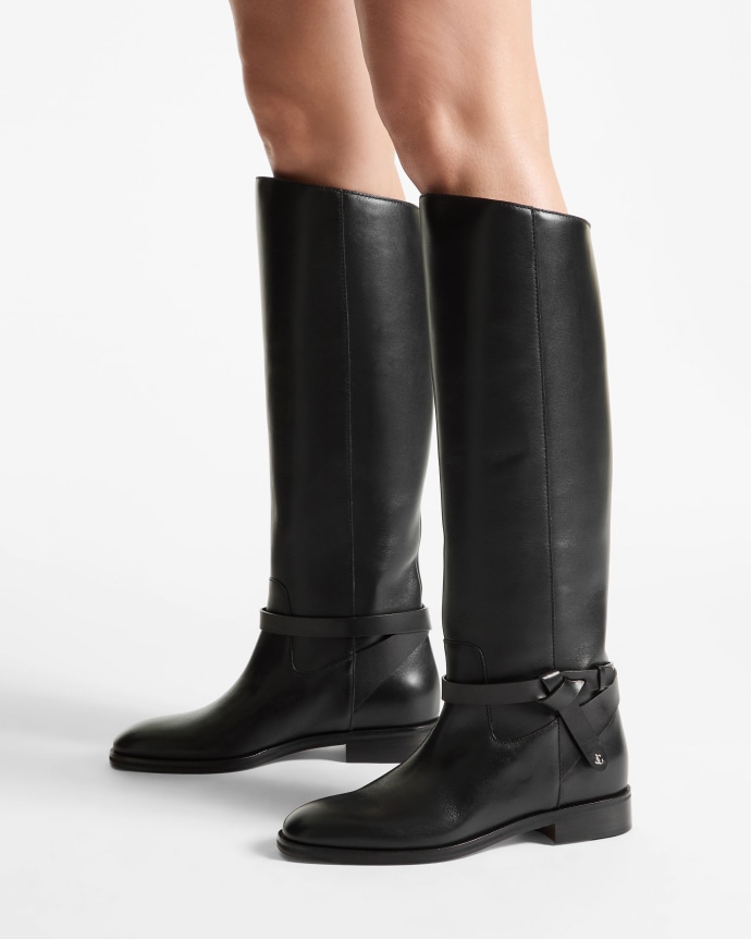 Jimmy Choo Lawton Knee Boot Flat