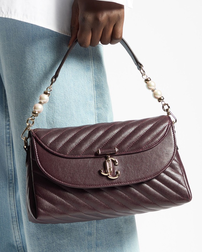 Jimmy Choo Curve Top Handle