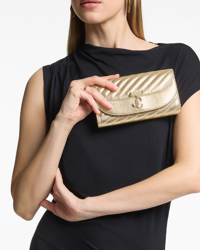 Jimmy Choo Avenue Curve Wallet Chain