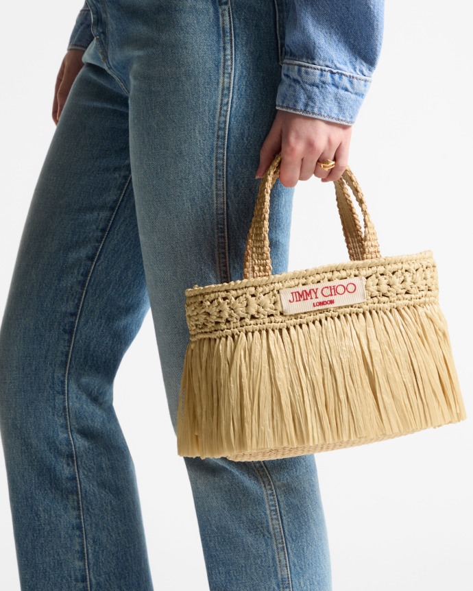 Jimmy Choo Beach Tote East-West Mini