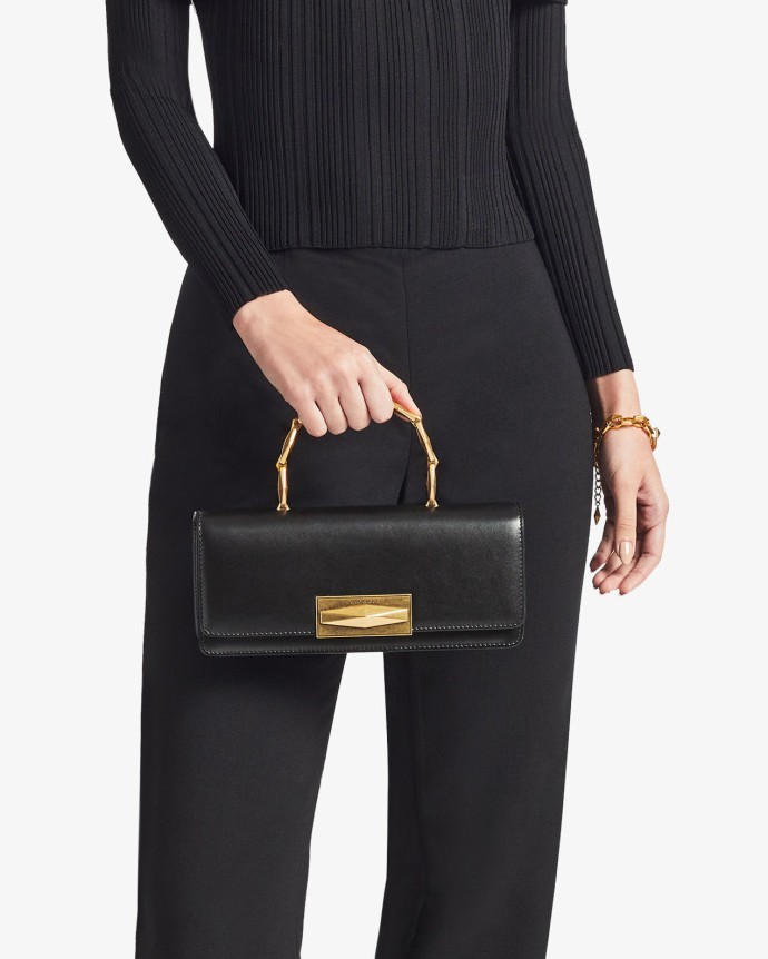 Jimmy Choo Diamond Chain Top Handle