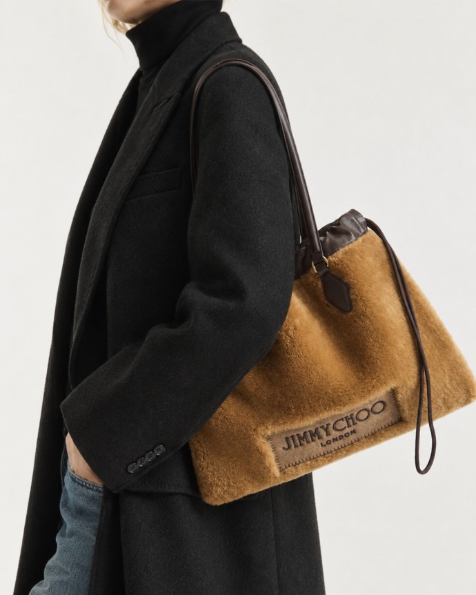 Jimmy Choo Drawstring Tote Medium