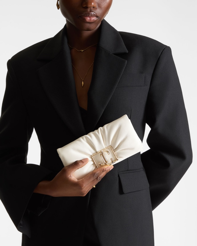 Jimmy Choo Edie Wallet With Chain