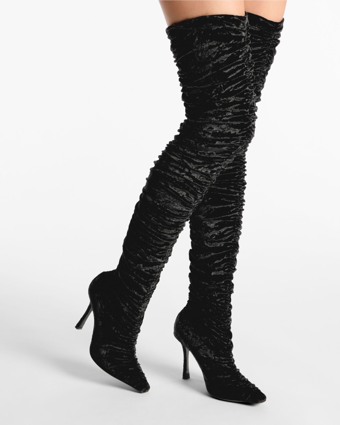 Jimmy Choo Lotta Over The Knee 100