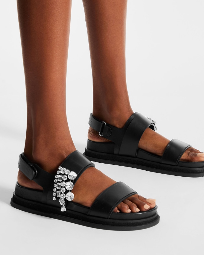 Jimmy Choo Verity Sandal Flat