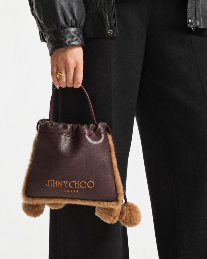 Jimmy Choo Drawstring Pouch Top Handle