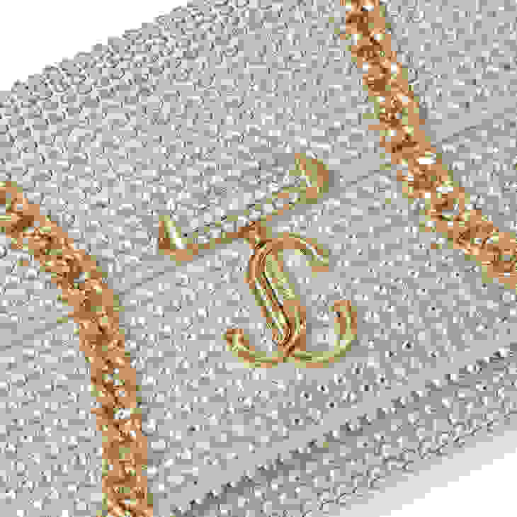 Jimmy Choo Avenue Wallet With Chain